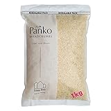 Emma Basic - Panko Paniermehl 10 mm Super Premium 1kg Beutel, Lange Nadel -Form, Weniger ölig, Extra knusprig, Japanischer Stil, Kein Palmöl, keine Zusatzstoffe