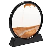 VANZACK Sandkunst Sanduhr Mit Beweglicher Sandmalerei Kreative Tischdekoration Für Büro Schlafzimmer Und Wohnzimmer Elegantes Für Stil