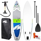 F2 Stand Up Paddling Board Line Up SUP B-Ware 10,5 Grün 2025