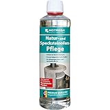 HOTREGA Natur- & Specksteinofen Pflege 500 ml | Schutzmittel für Naturstein | Farbauffrischung & Werterhalt | Für Kamin, Ofen & Steinflächen