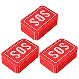 Toyvian Outdoor Überlebensbox 3 Stück Weißblech Kompakt Stoßfest für Notfallversorgung Beim Camping und Wandern