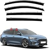 MadongJ Windabweiser Für Ford Focus Active Wagon MK4-C159 2019-2024, Außenmontage Seitenfenster Visier Windabweiser Regenschutz Regenabweiser Wind Regen Schutz