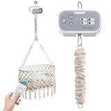 Fdlscpem Federwiege Controller mit Bluetooth, Fernbedienung Babyschaukel Controller, 4 Geschwindigkeiten und 5 Timer Babywiege Controller für Neugeborenes, Baby und Wiege Dürfen Nicht Mehr Als 9 kg