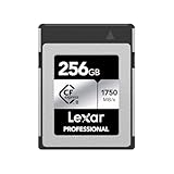 Lexar Professional 256GB CFexpress Karte, Typ B CFe Karte, bis zu 1750MB/s Lesegeschwindigkeit, mit PCIe Gen3x2, kompatibel mit DSLR, rückwärts mit XQD Kamera