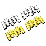 Zymoplas 20 Stück exquisite handwerkliche Magnetverschlüsse für DIY Armbänder und Halsketten, DIY Armbandverbinder, Kupferverbinder