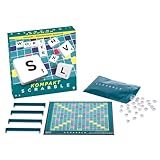 Mattel Games Scrabble Kompakt Brettspiele, Spiele zum Reisen, Geschellschaftsspiel ab 10 Jahren, Design kann variieren, Deutsche Version, CJT13