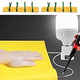 Isolierdecke gegen elektrische Überspannung, wasserdicht, 2er-Pack, nichtleitende Isolierdecke, elektrische Sicherheitsausrüstung für freiliegende Transformatordrähte (0,4 kV - 80 x 60 cm)