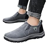 Safety Shoes For Men,Schuhe Herren Mode Frühling und Sommer Herren Sportschuhe flacher weicher Boden Mesh atmungsaktiv bequem Schnürung Casuale Style Schuhe Herren Sohle