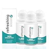 Antitranspirant Roll On gegen Schwitzen, Deoroller gegen Starkes Schwitzen unter den Achseln und am Körper, Langanhaltender Schutz, schwitzige Hände, Anti transpirant für Männer & Frauen (3)