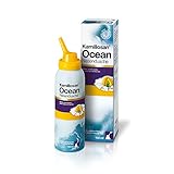 Kamillosan Ocean Nasendusche: Meerwasser Nasenspray mit Kamille, Nasenpflege für Erwachsene und Kinder, 100 ml