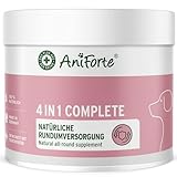 AniForte 4in1 Complete Dog Pulver 250g - Natürliche Rundumversorgung für Hunde aus Gelenkpulver, Unterstützung Gelenke, Immunsystem, Haut, Fell, Magen-Darm-Aktivität mit hoher Akzeptanz