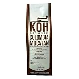 KoffeeONHOME Kaffee Kolumbien Mocatán – Ganze Bohnen – 100% Arabica – Natürlich geröstet – Fruchtiges Aroma – Single Origin Spezialität – 500g Kaffeegenuss