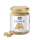 Bio Cashewmus – 100% Naturbelassen, Rohkost-Qualität, Vegan, Handgeknackt, Ohne Zusatzstoffe – Perfekt für Aufstriche, Dips, Smoothies & Shakes (250g)