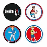 Essbarer Muffinaufleger 'DREI FRAGEZEICHEN' Kids 12 Stück // Muffinaufleger Drei ??? Kids