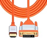 chenyang HDMI auf DVI 24+1 Ultra Soft High Flex HDTV 4K Hyper Superflexibles Kabel Hochgeschwindigkeitskabel 0.5M