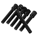 Cabilock 6 Stück Korkenzieher Weinflaschenöffner Barzubehör Wein Werkzeuge Taschenweinöffner Korköffner Offener Rotweinflaschen Weinkorkenöffner Korkentferner manuelle Weinöffner pp Schwarz