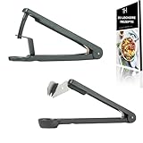 Thiru Premium Sparset Kirsch-und Pflaumenentsteiner - Robuste Edelstahlklingen - Made in Germany - inkl. E-Book mit 25 Rezepten (2er SparSet Pflaumenentsteiner + Kirschenentkerner)