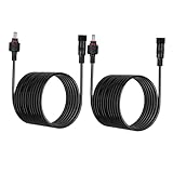 Alipis Dc Verlängerungskabel für Solarleuchten und Wasserpumpen Flexibles Wetterfestes Verbindungskabel für Überwachungssysteme Einfache Installation Effiziente Signalübertragung