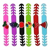 TOKIDNY 6 Stück Verstellbare Maskenband Verlängerung aus Silikon Rutschfeste Ohrhaken für Masken Maskenzubehör für Außen und Zuhause