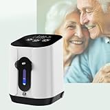 ‌Creliver Tragbarer Sauerstoffgerät für Zuhause, Sauerstoffkonzentrator 1-4L mit Humidifikation, Atomisierung & Anionenfunktion – Sauerstoffgenerator für Zuhause, Reisen, Auto und Atemunterstützung