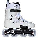 Powerslide Zoom Pro Nova 80 Urban Inline Skate, ABEC 9 Kugellager, Trinity, wärmeverformbar