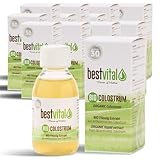 BIO Colostrum Liquid [12 x 125ml] | 100% Erstmilch aus DE/AT | Kinder & Erwachsene | Flüssiges Kolostrum zur Unterstützung des Immunsystems | Hohe Verträglichkeit | Deutsches BIO-Siegel