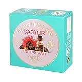 Naturkosmetik Fester Conditioner Bar 60g - ohne Silikone, SLS & Paraben - für alle haartypen, Natürlich Haar Spülung mit Schibutter, Rizinusöl, Kakaobutter und Arganöl - Zertifizierte (Rizinusöl)