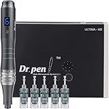 Dr.Pen Ultima M8 Microneedling Pen - Drahtloses Mikro-Needling pen elektrisch Derma Pen für Gesicht, Körper and Hautpflege, Microneedling Stift - mit 5 Stück 16-Pin-Kartuschen