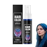 Haarspray Farbe, Lila Haarspray, Haarfarbe Spray Auswaschbar, Für Mädchen Haarfarbe Haar spray für Kinder Und Erwachsene, Für Karneval, Halloween, Cosplay, Party (lila)