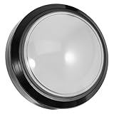 FUNNETOYU Großer LED Game Button Dome Taste Ersatz Für Spielmaschine Selbst Rückstellender Für Videospielzubehör