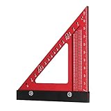 7-Zoll Dreieck Lineal Aus Aluminiumlegierung Sparren Layout Werkzeug Für Die Holzbearbeitung Schreiner Universal Mess Layout Werkzeug