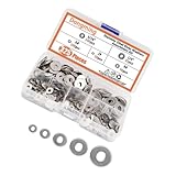 325Stücke Unterlegscheiben Dichtungen für Präzise Metallscheiben Praktischer Box für Vielseitige Anwendungen