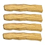 Yardenfun 4 Stück Peruanisches heiliges Holz duftstäbchen The Ritual ecensse räuchern weihrauch ritualis Palo-Stick Wald natürlicher Weihrauch Meditationsstöcke Reinigungsstäbchen hölzern