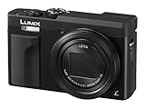 Panasonic DC-TZ91EG-K LUMIX High-End Reisezoom Kamera (Leica Objektiv, 30x opt. Zoom, 24mm Weitwinkel, Sucher, 4K), Schwarz