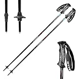 Skistöcke Premium inkl. Schneeteller Unisex I Skistock Aluminium in verschiedenen Längen I Aluminiumschaft 18 mm (130 cm)