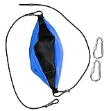 CFTGIW Boxball Zum Aufhängen, Stanzen, Trainingsgeräte, Fitnessstudio, Übungstasche, Doppelend-Fitnesszubehör, Schwarz-Weiß-Präzision, Langlebig, Hat die Hohe Qualität Sehr verbessert. Hergestellt