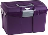 Norton 700004 Tack Box, Violett/Grau, 40 x 27.5 x 24.5 cm