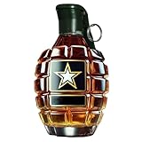 Whiskey-Flasche Mit Handgranate, 2025 Gravierte Handgranaten-Form, Glas, Wein- Und Whiskey-Flasche, Sammlerstück, Geschenkidee Für Partys Zuhause Enthusiasten Treffen Feste Bar