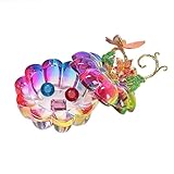 Zunishaone Schmuckkästchen in eleganter Schatulle für Schmuck und Zubehör, elegantes Zubehör für die Organisation von Schmucksammlungen (Schatzohrringe) – ideal für Damen, Mutter, Großmutter