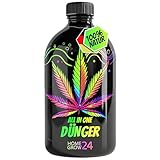 Homegrow24 Cannabis Dünger Indoor & Outdoor für Cannabispflanzen Wachstumsphase und Blütephase BIOlogischer organischer Grow & Bloom Hanfdünger I Set