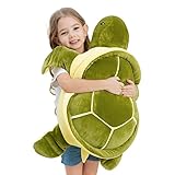 Dalmao 70cm Schildkröte Kuscheltier Groß, weiches Kuschelkissen mit Jumbo-Schildkröte, Cartoon Plüschtier Meeresschildkröte, Geschenk für Kinder Geburtstag, Ostern