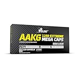 Olimp Sport Nutrition- AAKG Extreme Mega Caps (120 Kapseln). Enthält L-Arginin Alpha-Ketoglutarat (AAKG). 1er Pack (1 x 170,4 g Dose)