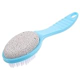 CALLARON Bimssteinbürste Peeling-Fuß Fersenschrubber entfernen Schleifmittel Fußpeeling Schrubber für tote Haut Fußreiniger Bade Fußschrubber Fußbürste für abgestorbene Haut Grün