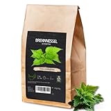 Brennesseltee lose 250g, Brennnesselblätter geschnitten - frish und duftig aus letzter Ernte in Premium Rohkostqualität, BotaniKils