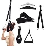 Nupaque Nacken-Traktionsgerät,Nackentraktionsgeräte für den Heimgebrauch | Tragbare Nackenstrecker-Hängematte zur Linderung von Nackenschmerzen, physikalische Hilfsmittel zur Nackendekompression