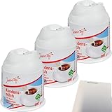 usy Bundle für Jeden Tag Kondensmilch 4% Kännchen ohne Gentechnik 3er Pack (3x200g) + usy Block