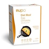 NUPO® Diet Meal Replacement extreme [Egg Omelette - 10 Portionen] - Kalorienarme Ernährung, glutenfrei & GMO frei - Vollwertige Mahlzeitersatz abnehmen - Food replacement - Nahrungsersatz abnehmen