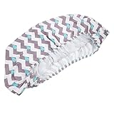 IMIKEYA Abnehmbarer Waschbarer Stubenwagen Matratzenbezug mit Buntem für Wickeltische Babybettchen Atmungsaktiv Komfortabel für Angenehme Schlafumgebung