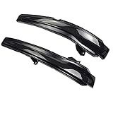 Indicator Rear View,Spiegelblinker Scroll Dynamic Turn Signal Licht Passend Für Mercedes Benz C Klasse W205 E W213 S W222 Seitenspiegel Blinkende Lichtrepeater Blinker(Yellow)