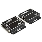 FeinTech VME00110 HDMI over LAN Extender Ethernet-Kabel Verlängerung Splitter Transmitter & Receiver Ultra-HD 4K 70m